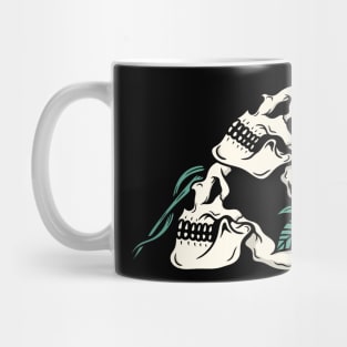 Skull and Rose Mug